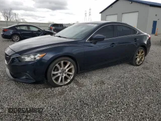 2015 Mazda 6 i Touring with VIN JM1GJ1T59F1213797, listed as a Copart auction lot 51766785 with 167,855 mi miles and Clean Title. Bid and sale history available at carsss.com. Image 1.