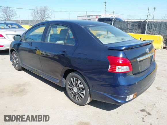 2007 Toyota Yaris with VIN JTDBT923871086058, listed as a IAAI auction lot 41775205 with 149,673 mi miles. Bid and sale history available at carsss.com. Image 3.