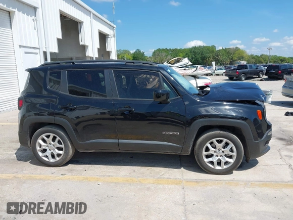2018 Jeep Renegade Latitude with VIN ZACCJABB7JPH06179, listed as a IAAI auction lot 41900688 with 115,277 mi miles. Bid and sale history available at carsss.com. Image 13.