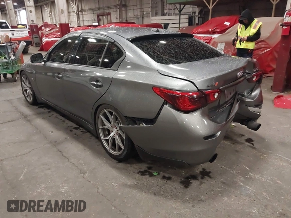 2016 Infiniti Q50 3.0t Premium with VIN JN1EV7AP0GM305466, listed as a IAAI auction lot 41778105 with 79,919 mi miles. Bid and sale history available at carsss.com. Image 3.