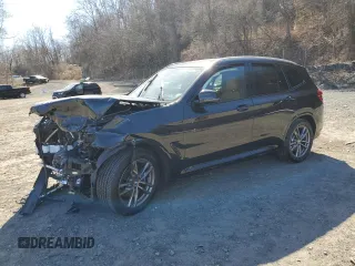 2019 BMW X3 xDrive30i with VIN 5UXTR9C54KLR05467, listed as a Copart auction lot 52189765 with Not Provided miles and Salvage Title. Bid and sale history available at DreamBid. Image 1.