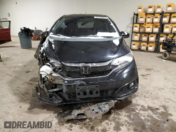 2018 Honda Fit EX-L with VIN 3HGGK5H95JM713811, listed as a Copart auction lot 43729005 with 91,863 mi miles and Salvage Title. Bid and sale history available at carsss.com. Image 5.