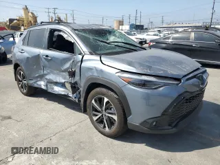 2024 Toyota Corolla Cross Hybrid S with VIN 7MUFBABG7RV043044, listed as a Copart auction lot 61828715 with 10,473 mi miles and Salvage title. Bid and sale history available at DreamBid. Image 4.