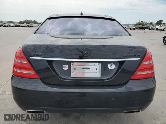 2010 Mercedes-Benz S 400 with VIN WDDNG9FB3AA301975, listed as a Copart auction lot 68335744 with 72,948 mi miles and Salvage Title. Bid and sale history available at DreamBid. Image 6.