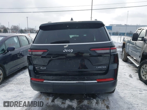2021 Jeep Grand Cherokee Limited with VIN 1C4RJKBG3M8125074, listed as a IAAI auction lot 41509904 with 74,007 mi miles and . Bid and sale history available at DreamBid. Image 16.