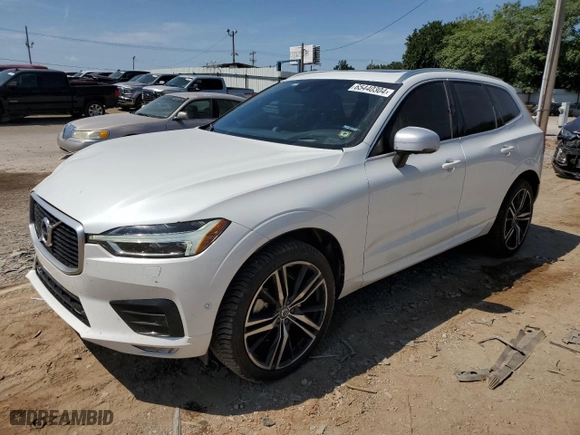 2018 Volvo XC60 R-Design with VIN YV4A22RM1J1023621, listed as a Copart auction lot 65440304 with 127,751 mi miles and Salvage Title. Bid and sale history available at carsss.com. Image 1.