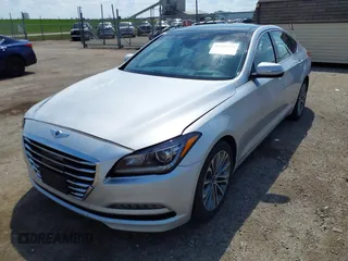 2016 Hyundai Genesis 3.8L z VIN KMHGN4JE9GU135591, wystawiony jako IAAI lot #42100533 z przebiegiem 58 011 mil mil oraz . Historia ofert i sprzedaży dostępna na DreamBid. Obrazek 2.