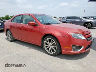 2010 Ford Fusion SE with VIN 3FAHP0HAXAR416382, listed as a Copart auction lot 56927405 with 215,807 mi miles and Salvage title. Bid and sale history available at DreamBid. Image 4.