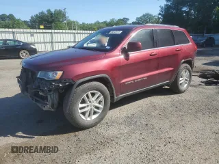 2018 Jeep Grand Cherokee Laredo E with VIN 1C4RJEAG9JC270728, listed as a Copart auction lot 56542575 with 181,201 mi miles and Salvage title. Bid and sale history available at DreamBid. Image 1.