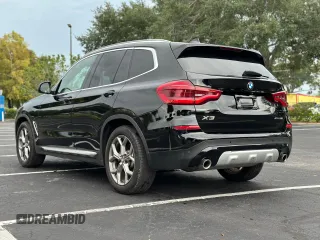 2021 BMW X3 sDrive30i with VIN 5UXTY3C02M9F31903, listed as a Copart auction lot 53496175 with 54,265 mi miles and Clean Title. Bid and sale history available at carsss.com. Image 3.