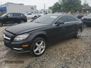 2013 Mercedes-Benz CLS 550 with VIN WDDLJ9BB8DA066749, listed as a Copart auction lot 59475875 with 165,257 mi miles and Salvage title. Bid and sale history available at DreamBid. Image 1.