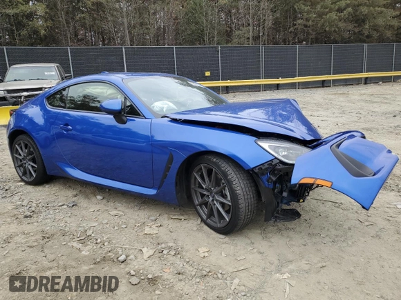 2024 Subaru BRZ Limited with VIN JF1ZDBE14R9702474, listed as a Copart auction lot 80801524 with 4,548 mi miles and Salvage title. Bid and sale history available at DreamBid. Image 4.