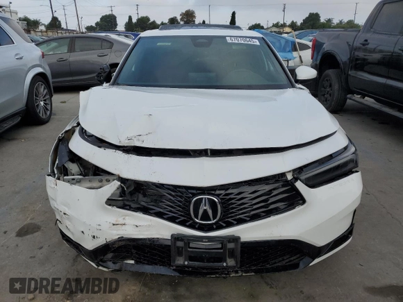 2024 Acura Integra w/A-Spec Package with VIN 19UDE4H39RA016294, listed as a Copart auction lot 67070645 with 16,522 mi miles and Salvage title. Bid and sale history available at DreamBid. Image 5.