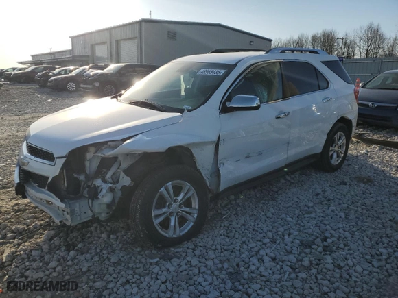 2012 Chevrolet Equinox LT w/2LT with VIN 2GNALPEK8C1168192, listed as a Copart auction lot 48965435 with 187,582 mi miles and Salvage Title. Bid and sale history available at carsss.com. Image 1.