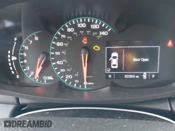 2020 Chevrolet Trax LT with VIN 3GNCJLSB5LL111264, listed as a IAAI auction lot 41385302 with 60,369 mi miles and . Bid and sale history available at DreamBid. Image 7.