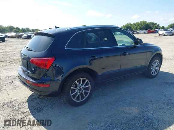 2010 Audi Q5 Premium Plus with VIN WA1LKAFP1AA058724, listed as a IAAI auction lot 42470650 with 161,516 mi miles and . Bid and sale history available at DreamBid. Image 4.