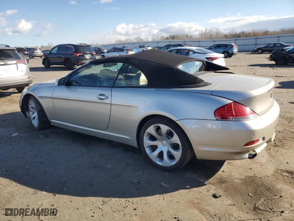 2006 BMW 6 Series 650Ci with VIN WBAEK13416CN76818, listed as a Copart auction lot 83292504 with 94,653 mi miles and Clean Title. Bid and sale history available at carsss.com. Image 2.