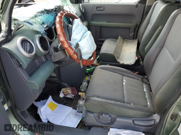 2004 Honda Element EX with VIN 5J6YH18604L007524, listed as a Copart auction lot 63716574 with 186,854 mi miles and Salvage Title. Bid and sale history available at DreamBid. Image 7.