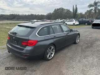 2017 BMW 3 Series 330i xDrive with VIN WBA8K3C38HA022948, listed as a Copart auction lot 46306855 with 34,232 mi miles and Clean Title. Bid and sale history available at carsss.com. Image 4.