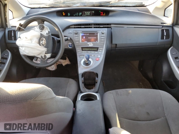 2012 Toyota Prius One with VIN JTDKN3DU1C1527097, listed as a Copart auction lot 80149594 with 174,291 mi miles and Salvage Title. Bid and sale history available at carsss.com. Image 8.