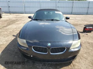 2006 BMW Z4 3.0i with VIN 4USBU33546LW58847, listed as a Copart auction lot 60427135 with 119,808 mi miles and Salvage title. Bid and sale history available at DreamBid. Image 5.