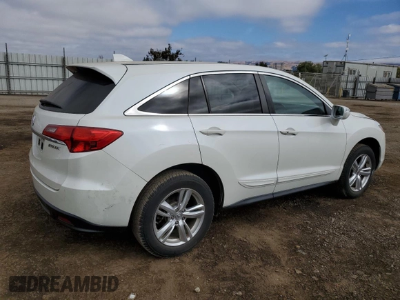 2014 Acura RDX with VIN 5J8TB3H37EL012760, listed as a Copart auction lot 72548184 with 108,623 mi miles and Salvage Title. Bid and sale history available at carsss.com. Image 3.