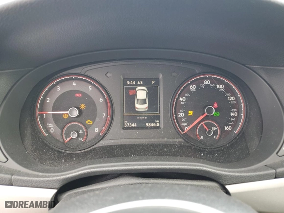 2021 Volkswagen Passat 2.0T S with VIN 1VWAA7A32MC018553, listed as a Copart auction lot 50453545 with 37,344 mi miles and Salvage Title. Bid and sale history available at carsss.com. Image 9.