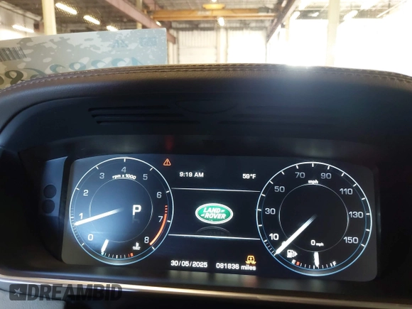 2016 Land Rover Range Rover with VIN SALGR2PF4GA313785, listed as a IAAI auction lot 42383689 with 81,836 mi miles and . Bid and sale history available at DreamBid. Image 7.