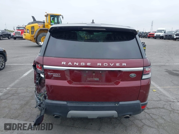 2015 Land Rover Range Rover Sport HSE with VIN SALWR2VF2FA625097, listed as a IAAI auction lot 42397258 with 79,224 mi miles and . Bid and sale history available at DreamBid. Image 16.