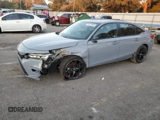 2024 Honda Civic Sport z VIN 2HGFE2F5XRH521070, wystawiony jako Copart lot #82243604 z przebiegiem 31 928 mil mil oraz Szkoda całkowita • Salvage title. Historia ofert i sprzedaży dostępna na DreamBid. Obrazek 1.