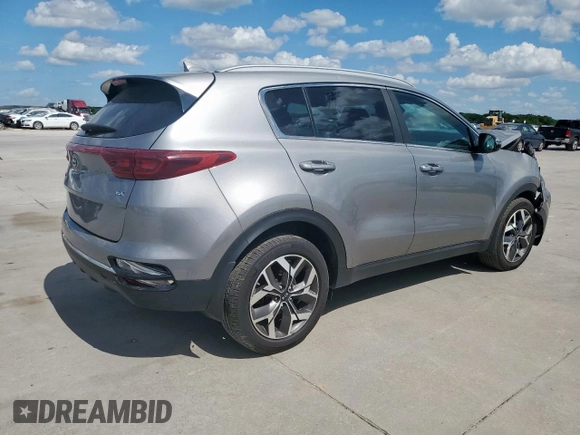 2020 Kia Sportage EX with VIN KNDPN3AC7L7720837, listed as a Copart auction lot 62964845 with 51,602 mi miles and Clean title. Bid and sale history available at DreamBid. Image 3.
