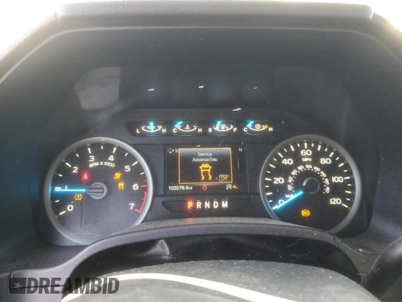 2017 Ford F-150 XL with VIN 1FTEW1EG4HKD19708, listed as a Copart auction lot 45772345 with 103,279 mi miles and Clean Title. Bid and sale history available at DreamBid. Image 9.