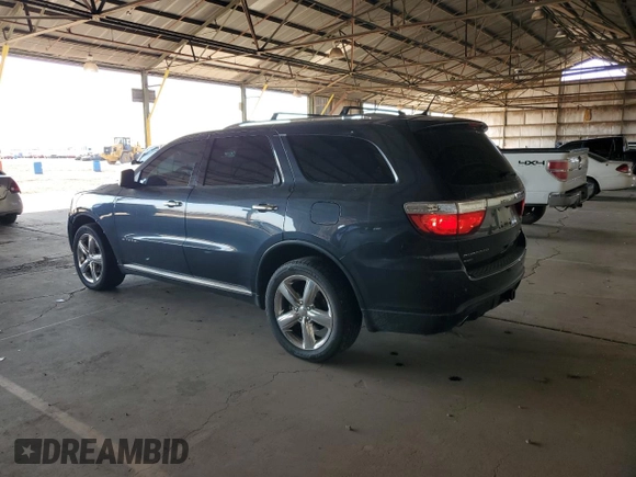 2013 Dodge Durango Citadel z VIN 1C4SDJET6DC672736, wystawiony jako Copart lot #58829725 z przebiegiem 122 700 mil mil oraz Czysty tytuł • Clean title. Historia ofert i sprzedaży dostępna na DreamBid. Obrazek 2.