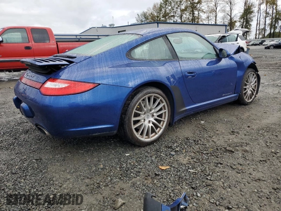 2009 Porsche 911 Carrera with VIN WP0AA29979S706656, listed as a Copart auction lot 73422404 with 86,721 mi miles and Salvage Title. Bid and sale history available at carsss.com. Image 3.