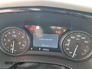 2024 Cadillac XT5 FWD Premium Luxury with VIN 1GYKNCRSXRZ745180, listed as a Copart auction lot 87627615 with 6,753 mi miles and Salvage Title. Bid and sale history available at carsss.com. Image 9.