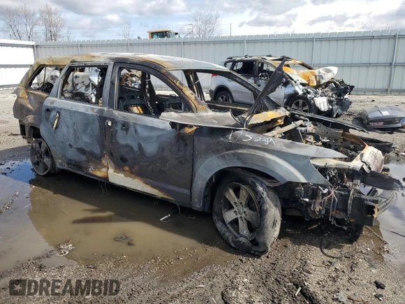 2014 Dodge Journey American Value with VIN 3C4PDCAB3ET175289, listed as a Copart auction lot 51778355 with Not Provided miles and Non Repairable. Bid and sale history available at DreamBid. Image 4.
