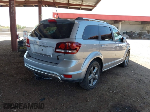 2017 Dodge Journey Crossroad Plus z VIN 3C4PDCGG6HT544637, wystawiony jako IAAI lot #42604245 z przebiegiem 110 759 mil mil oraz . Historia ofert i sprzedaży dostępna na DreamBid. Obrazek 4.