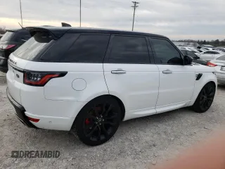 2021 Land Rover Range Rover Sport HST with VIN SALWS2RU8MA786662, listed as a Copart auction lot 40793324 with 56,300 mi miles and Salvage Title. Bid and sale history available at carsss.com. Image 3.
