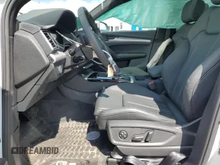 2024 Audi Q5 S line Premium with VIN WA1GAAFYXR2119667, listed as a Copart auction lot 55909455 with 8,383 mi miles and Salvage title. Bid and sale history available at DreamBid. Image 7.