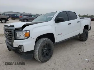 2022 GMC Canyon 4WD AT4 w/Cloth with VIN 1GTG6FEN8N1136558, listed as a Copart auction lot 82026324 with 68,281 mi miles and Salvage Title. Bid and sale history available at carsss.com. Image 1.