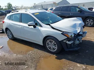 2018 Subaru Impreza Premium with VIN 4S3GTAB63J3713911, listed as a IAAI auction lot 42468399 with 61,931 mi miles and . Bid and sale history available at DreamBid. Image 1.