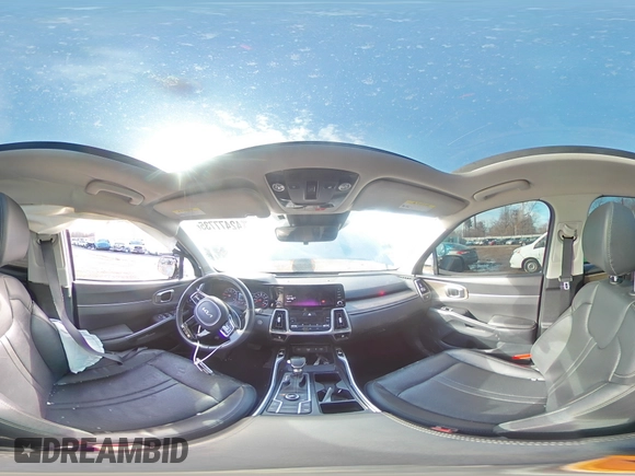 2023 Kia Sorento X-Line S with VIN 5XYRLDLCXPG189093, listed as a Copart auction lot 42477735 with 60,702 mi miles and Salvage Title. Bid and sale history available at DreamBid. Image 13.