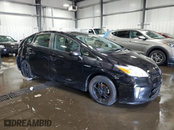 2013 Toyota Prius One with VIN JTDKN3DU1D5685675, listed as a Copart auction lot 80458944 with 191,752 mi miles and Salvage Title. Bid and sale history available at DreamBid. Image 4.