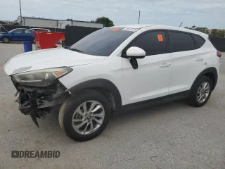 2016 Hyundai Tucson SE z VIN KM8J23A45GU249619, wystawiony jako Copart lot #59376725 z przebiegiem 131 759 mil mil oraz Szkoda całkowita • Salvage title. Historia ofert i sprzedaży dostępna na DreamBid. Obrazek 1.