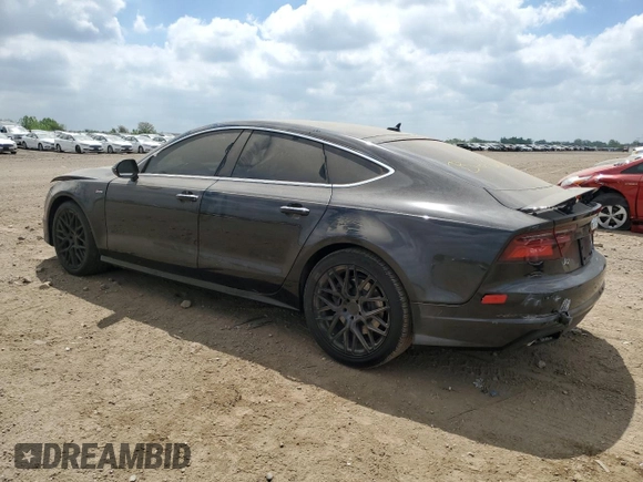 2016 Audi A7 Premium Plus with VIN WAUWGAFC0GN079578, listed as a Copart auction lot 56789055 with Not provided miles and Salvage title. Bid and sale history available at DreamBid. Image 2.