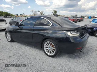 2015 BMW 2 Series 228i with VIN WBA1F5C5XFV256016, listed as a Copart auction lot 62587715 with 120,651 mi miles and Clean title. Bid and sale history available at DreamBid. Image 2.