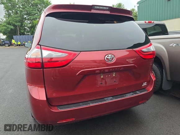 2020 Toyota Sienna LE with VIN 5TDJZ3DC5LS251503, listed as a IAAI auction lot 42610520 with 131,850 mi miles and . Bid and sale history available at DreamBid. Image 13.