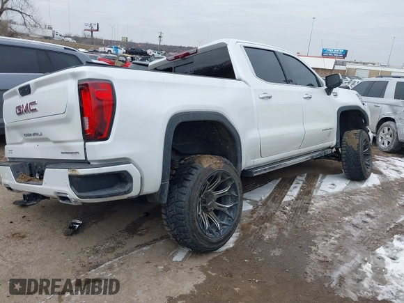 2022 GMC Sierra 1500 with VIN 3GTUUGET9NG618129, listed as a IAAI auction lot 41597694 with 19,779 mi miles and . Bid and sale history available at DreamBid. Image 4.