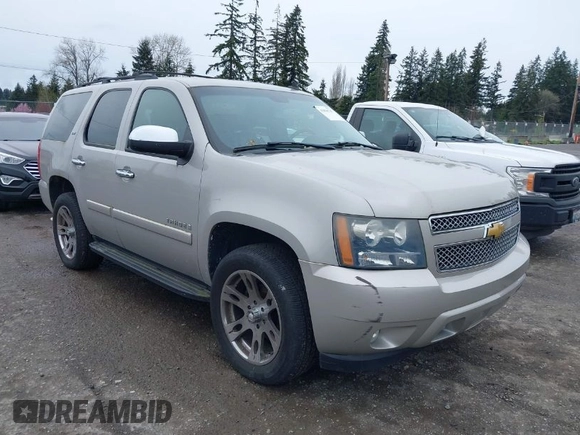 2007 Chevrolet Tahoe LTZ with VIN 1GNFK13047J373205, listed as a IAAI auction lot 41830747 with 182,361 mi miles and . Bid and sale history available at DreamBid. Image 1.