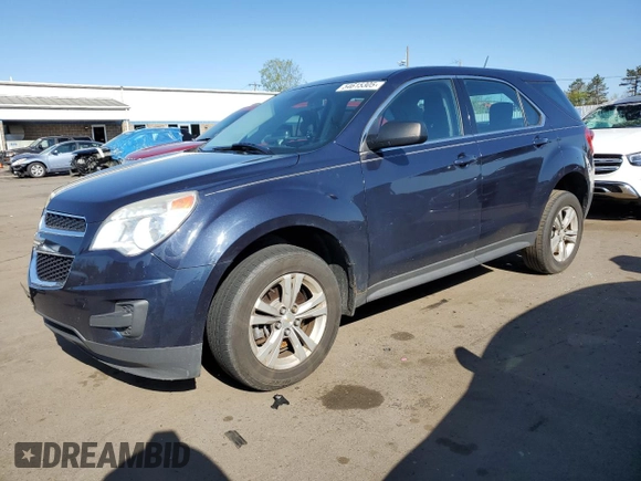 2015 Chevrolet Equinox LS with VIN 2GNFLEEK3F6226937, listed as a Copart auction lot 54615305 with 134,481 mi miles and Clean Title. Bid and sale history available at carsss.com. Image 1.